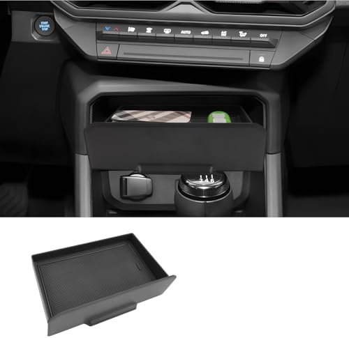 LUWU Compatible with Dacia Duster 3 III 2024 2025 2026 Centre Console Drawers Storage Box Duster III Hidden Storage Compartment Organiser Tray Duster 3 Accessories