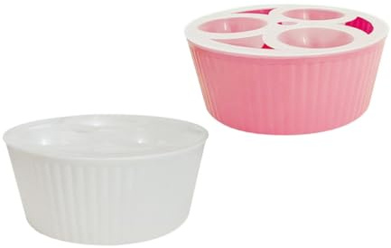 MOBUTOFU 2pcs 3-Hole Hydroponic Bulbs Planter Pot for Tulip Daffodils Narcissus, Small Root Control Plastic Flower Pots for Indoor Water Planting and Succulent Gardening