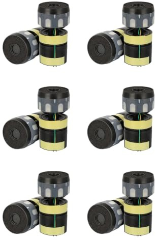 Vjsujehgy Capsula del Nucleo del Microfono Dinamico da 12 Pezzi per La Sostituzione della Capsula del Microfono Wireless BETA58