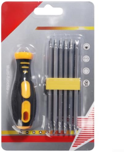 12-in-1 Precision Screwdriver Set, Repair Tool Kit With Case For Smartphones, Watches, Computers, Small Present Gadget For Men(90MM)