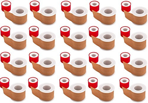 20 er Set Rollenpflaster 2,5 cm x 2,5 m Pflaster Fixierpflaster Heftpflaster