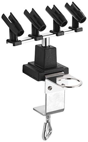 Airbrush Holder Halterung für 4 Pistolen und 1 Manometer Pistolenhalter Pistolen Halter Ablage Ständer