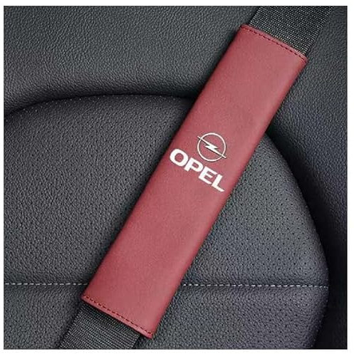nbike 2 Stück Auto Gurtpolster, für Opel Grandland 2017-2023 Sicherheitsgurt Schulterpolster Autogurte Sicherheitsgurt Protektoren Interieur Zubehör,B