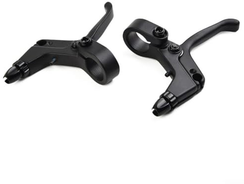 für 1 Paar leichter Bremshebel, Aluminiumlegierung, Bremshebel für Mountainbike, Kinderrad, , schwarz