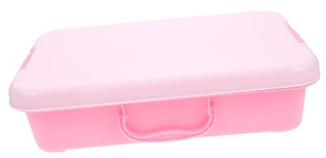 Homoyoyo Sandkasten Spielzeugbox mit Deckel Kleiner Sandkasten für Außenbereich aus Robustem Material Vielseitig Einsetzbar Fördert Kreatives