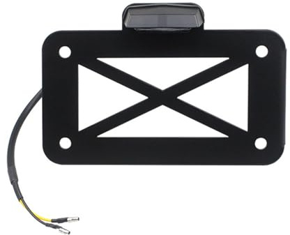 Trufolxiaz Porte-Plaque D'immatriculation des Styles Rétro avec Facile Adapté Amateurs