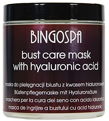 Schokoladenmaske für Büstenpflege: Befeuchtung und Straffung 250g BINGOSPA