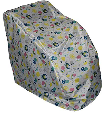 MERAXI Massage Chair Cover for Leather, Massage Chair Cover Protector Oxford Cloth + PU Coating Material Suitable for Most Massage Chairs,white,135x90x130cm