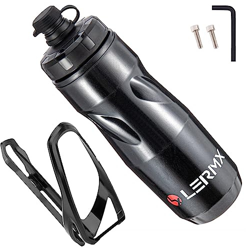 Bike Water Bottle Cages, LERMX Basic Mountain Bicycle Accessories Lightweight Universal Bicycle Water Bottle Holder with Water Bottle Cages for Outdoor Cycling