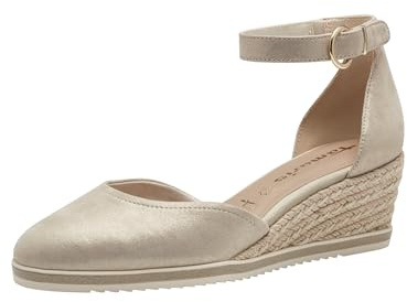 Tamaris klassiska pumps, dam klackskor, champagne, 40 EU