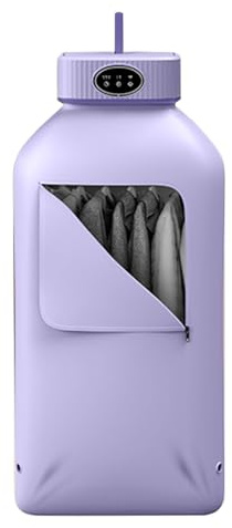 Dubbulon Secadora De Ropa Portatil (Purple) - Armario Secador De Aire Caliente para Apartamento | Secado De Modo Dual/Sincronización Silenciosa E Inteligente, para Apartamentos, Dormitorios, RV