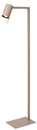 LUCIDE LESLEY - Stehlampe Mit Leselampe - 1xGU10 - Taupe