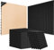 VEVOR Paneles de Espuma Acústica 30,5 x 30,5 x 2,5 cm, Paneles de Pared Insonorizados Adhesivos Alta Densidad, Resistentes al Fuego, Paneles Absorbentes de Sonido a Paredes y Techos de Estudio, 48 uds