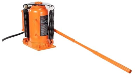 XFYESL hebebühne Auto Hydraulischer Flaschenheber 20 Tonnen/44092 Pfund für Auto-Pickup-LKW, Wohnmobil, Autoreparatur, Industrietechnik rangierwagenheber(Pneumatic Type)