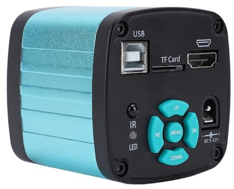 Digitale Mikroskopkamera, 48 MP 4K 1080P HD Multimedia-Schnittstelle Elektronische Industrie-Mikroskopkamera, 5-fachen Digitalzoom Industrielles elektronisches USB-Mikroskop