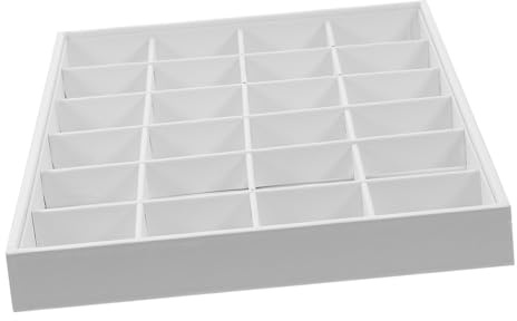 MUCKLILY Vassoio Per Esposizione Di Gioielli Portaorecchini Porta Anelli Espositore Per Braccialetti in Vassoio Per Esposizione Di Gioielli Decorativo