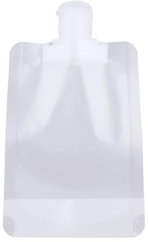 Travel Clamshell Refillable Empty Squeeze Pouches 30/50/100ml Bottles Empty Packing Bags For Lotion Shampoo Face Cream Thread Yarn Wool Yarn For Crochet Knitting Hat Cotton Skeins Of Scarf Plush Set