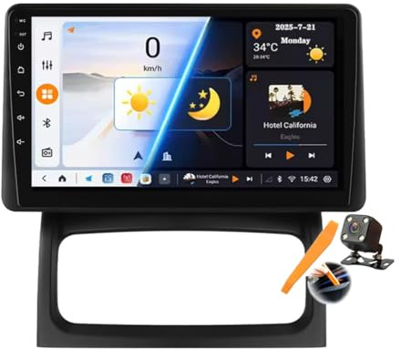 Y200s,YLOXFW Android 15.0 Autoradio 2 Din Stereo per Clio 2 2000-2012 GPS Navigation 9 Pollici Cartablet Lettore DVD Multimediale FM BT Receiver con Carplay 4G 5G WiFi DSP SWC
