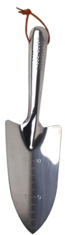 FUTUREORYY Pelle Jardinage Acier Inoxydable Forgé Petite Truelle Portable pour Jardinage Extérieur Adaptée Aux Hommes Femmes