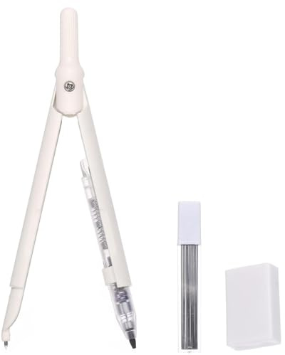 Luxorium Compasso Regolabile per Scuola 1 Pezzo con Regolazione Fine Set Mine di Ricambio Blu
