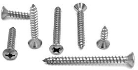 #12 Phillips Oval Head Sheet Metal Screws 18-8 SS(100, #12 x 3/4)