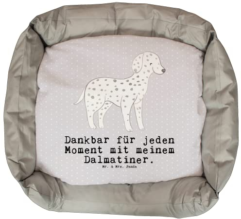 Mr. & Mrs. Panda Hundebett Dalmatiner Moment - Geschenk, Liegeplatz, Hundekissen, Hundedecke, Hund, Dalmatinac, Hundekörbchen