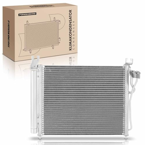Frankberg Condensatore climatizzatore compatibile con Picanto SA 1.0L 1.1L 2007-2022 Picanto BA 1.0L 1.1L 2007-2011 Replace# 9760607550