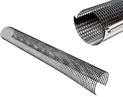 10 x siwitec Dachrinnen Laubschutz für Regenrinnen 100-125 mm, 148 cm lang, Typ R 172/0, 5x8 mm Maschen, individuell kürzbar, UV-beständig, einfache Montage, sauber & laubfrei