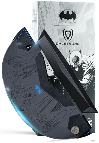 Dalstrong Ulu Knife - 7 inch - BATMAN™ Shadow Black Edition - High Carbon 7Cr17MoV Steel - Black Titanium Kitchen Knife - Rocking, Mincing, Slicing Meat & Herb Knife - G10 Handle - Sheath