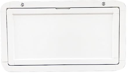 MKYOKO Campingtisch for Wohnmobile, Esstisch, Wandklapptisch, Klappbarer Wandtisch, 20Kg Belastbar, mit 2 SchlüSseln for Camping-Picknick Im Freien Im Wohnmobil (Size : 80 * 45cm/31.4 * 17.7in)