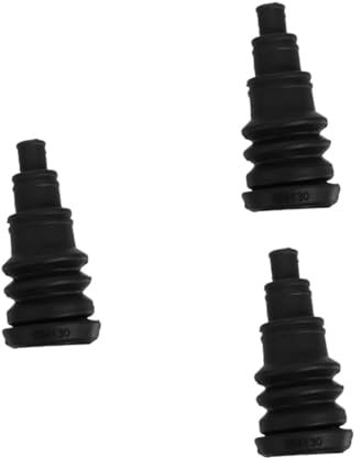 HOMSFOU 3pcs Rubber Grommets for Wire Bundles Protection Firewall Boot Plug for Electrical Appliance