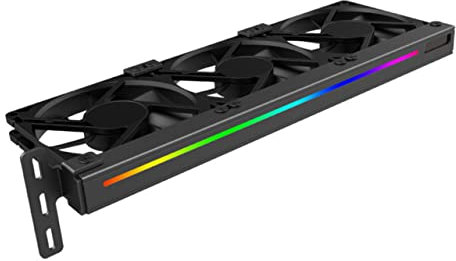 DOITOOL Refroidisseur De Carte Graphique Refroidisseur Pour La Vidéo Ventilateur De Refroidissement Vidéo Ventilateur D'ordinateur Refroidisseur De Carte Vidéo Black Abdos