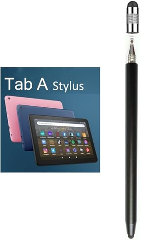 3-in-1 Stylus Pen for Samsung Galaxy Tab A11/A11+/A9+/A9/A8/A8 Plus/A7/A7 Lite, Stylus for iPad Pro/iPhone/Fire/Surface Tables Android,&iOS All Touch Devices (3 in 1 Black)