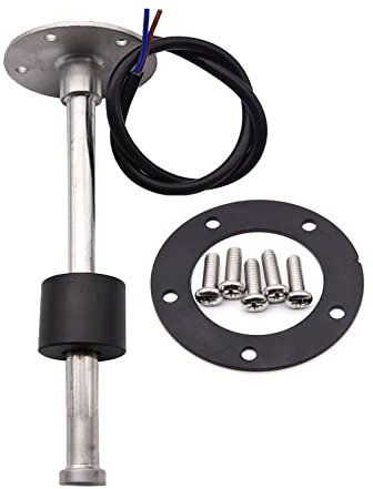 Medidor de Gasoil Deposito, Sensor de nivel de combustible for coche y barco,para monitoreo del nivel del tanque de combustibl(400mm 0-190ohm)