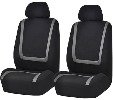 WEQTYSAB Housse Siege Voiture, pour Citroen Ami 2020-2025 Imperméable Et Respirant Protection Couvre Sieges siège Avant Protections Accessoires,C