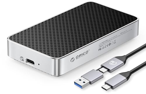 ORICO SSD Esterno USB 4.0 da 1TB, 3800 MB/s (40 Gbps), SSD NVMe Portatile Ultraveloce, Compatibile con Thunderbolt 3/4, Design in Alluminio Senza Ventola per Fotografi e Video Editor - X40