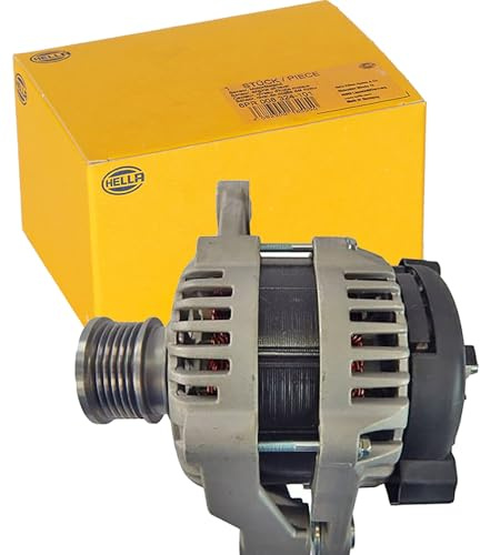 HELLA 8EL 012 430-581 Generator/Lichtmaschine - 14V - 100A | Kompatibel mit: OPEL ASTRA J, ASTRA J Caravan, ASTRA J GTC, INSIGNIA A, INSIGNIA A Sports Tourer, INSIGNIA A Stufenheck
