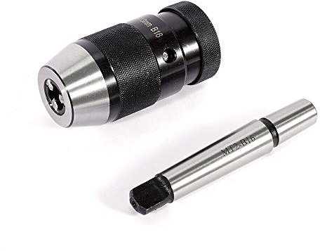 Schnellspannbohrfutter YUNRUX MT2-B16 Bohrfutter 1-13 mm Schnellspann Spannweite Aufnahme 1/2 B16 Drill Chuck