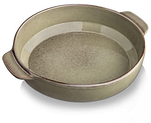 Auflaufformen Steingut, vancasso EMMA Backform 1er Ofenform, 29,5 x 25 x H 6,5cm,1500ml