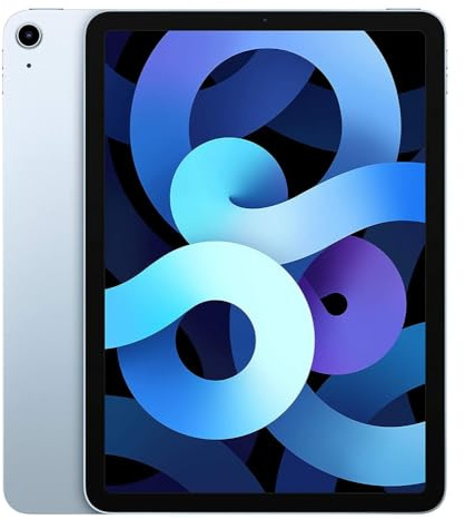 2020 Apple iPad Air (10.9-inch, Wi-Fi, 256GB) Sky Blue (Renewed)