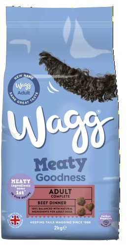 Wagg Meaty Goodness Beef Dry Complete Dog Food 2000g