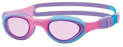 Zoggs Kid's Little Super Seal simglasögon med snabbjustering och UV-skydd (upp till 6 år), rosa/lila/nyans rosa