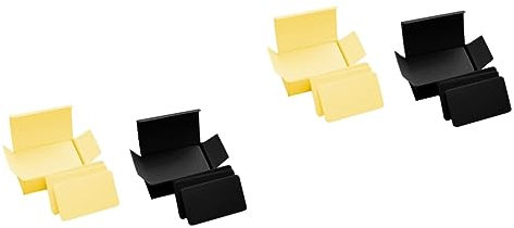 NUOBESTY 4 Kisten Notiz-karte Memo-visitenkarten Mini-grußkarten Wort-flash-karten Weihnachtssegen Karten Geschenkkarte Zum Selber Basteln Bastel-geschenk-notiz-tag Papier Leer Schreibwaren