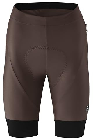 Gonso SQlab GO W, Damen Fahrradhose, Tights mit ergonomischem SQlab Sitzpolster, Innovative Schnittführung ohne Seitennaht, Enganliegende Passform