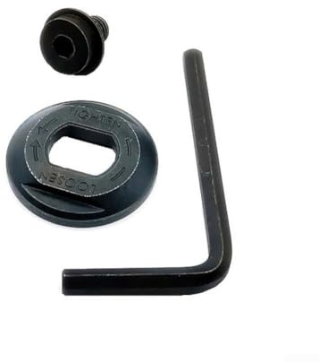 LUCKCDUO Circular Saw Bolt Replacement, Circular Saw Blade Bolt And Outer Flange Washer Set,With Hex Key For DCS391 DCS390 Replacement Parts 648697-00 N621119