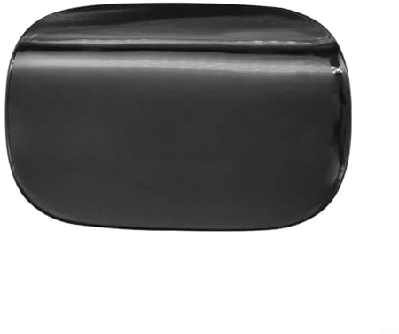 Kraftstofftankdeckel Abdeckung für Mercedes-Benz W205 C-Klasse für amg 2015-2021, Dekorative Tankverschluss Kappe aus ABS, Schwarz Weiß Unlackiert, Ersatzteil 2477571300 A2057570106(Black)