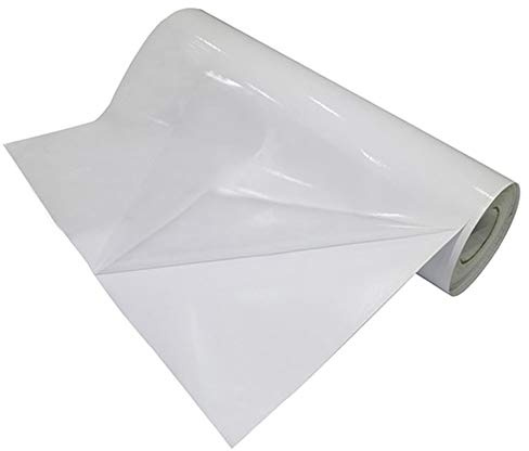 Yenhome Clear Contact Paper Roll Clear Transparent Vinyl Sticker Paper Wall Protector Contact Paper Book Cover for Vinyl Transfer Tape for Cricut Wall Decals Transparent Peel and Stick 17.7 X 200 inch