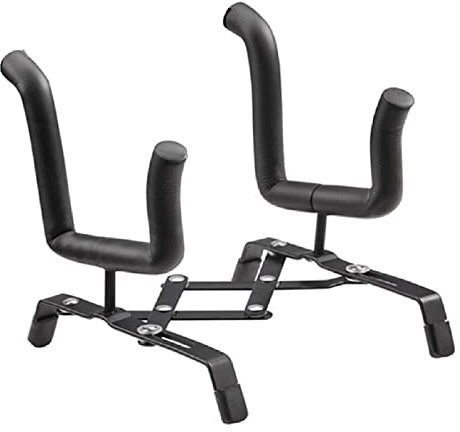 Miwayer Ukulele-Ständer, H-Typ, Metall, zusammenklappbar, gepolstert, für Ukulele, Mandoline, Violine, Mini-Gitarre, Banjo, Mandoline