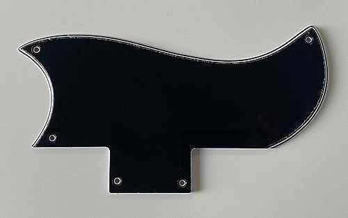 Gitarren-Pickguard für Gibson SG 61 (4-lagig, schwarz)