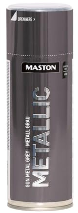 MASTON Metallic – Gun Metal Grau – Sprühfarbe – 400 ml